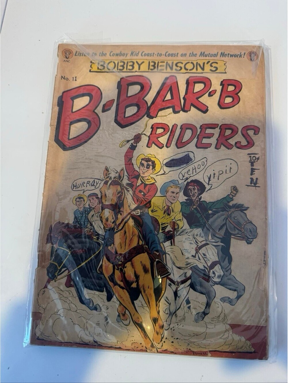 Bobby Benson's B-Bar-B Riders #11 1951 Frank Frazetta Cover Golden Age Western